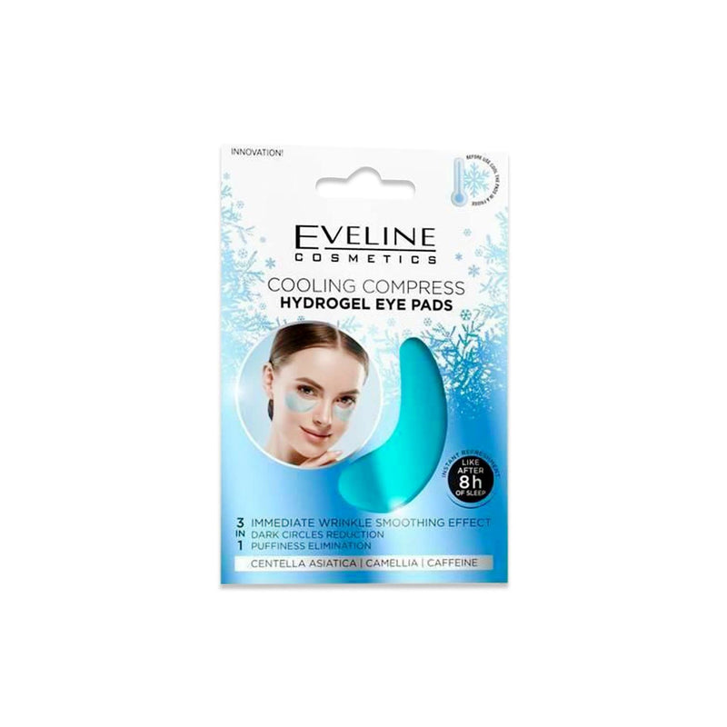Eveline Ice Cooling Compress Hydrogel Eye Pads 3 In 1
