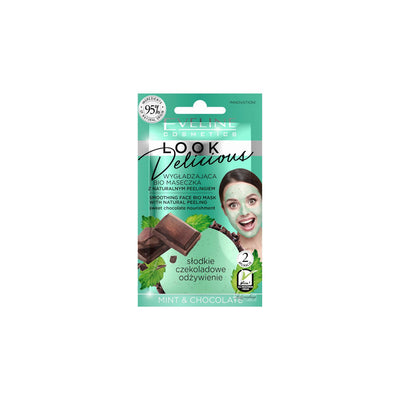Eveline Look Delicious Smooth Face Bio Mask Mint&Chlct