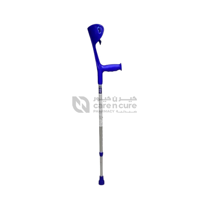Dyna Elbow Crutches Aluminium -Fixed