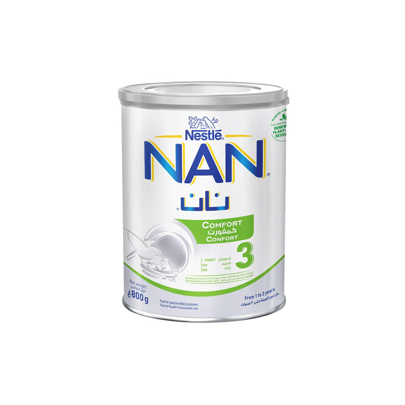 Nestle Nan Comfort 3 Toddler 1+ Years Milk Drink, 800g