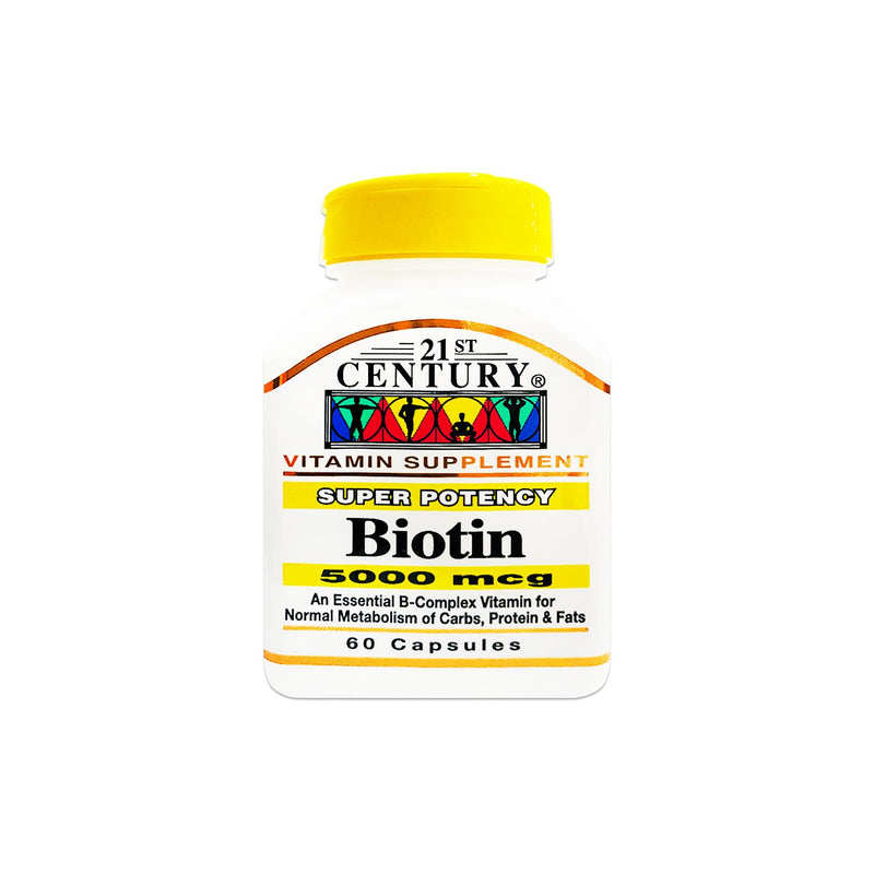 Eveline Hair Oil + 21st Century Biotin Cap 1+1 Offer