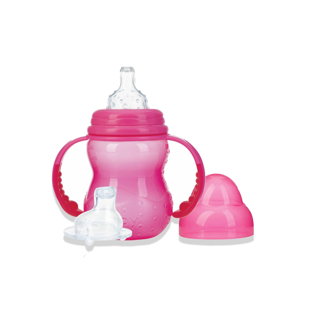Nuby Dribble+Bottle 240 Ml 1+1 Offer Nuby Dribble+Bottle 240 Ml 1+1 Offer