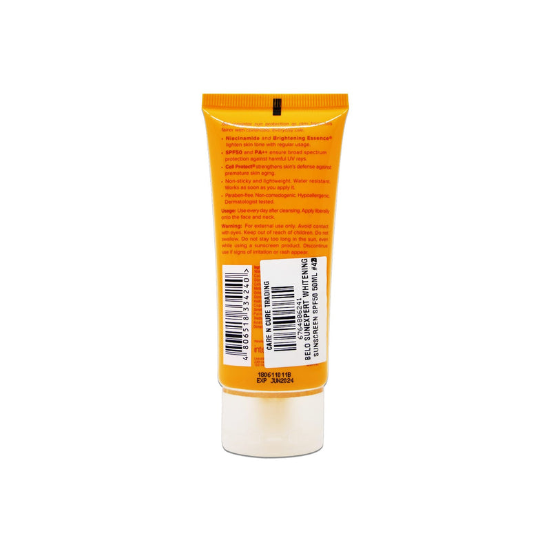 Belo Sunexpert Whitening Sunscreen Spf50 50ml