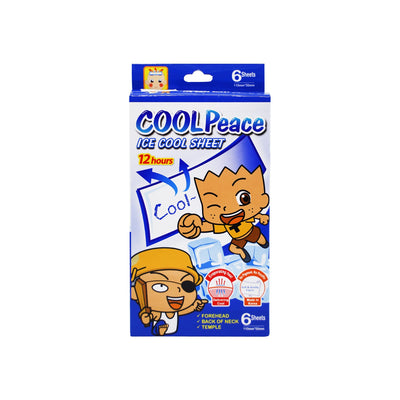 Cool Peace Ice Cool Sheets (Babies) 6 Pcs