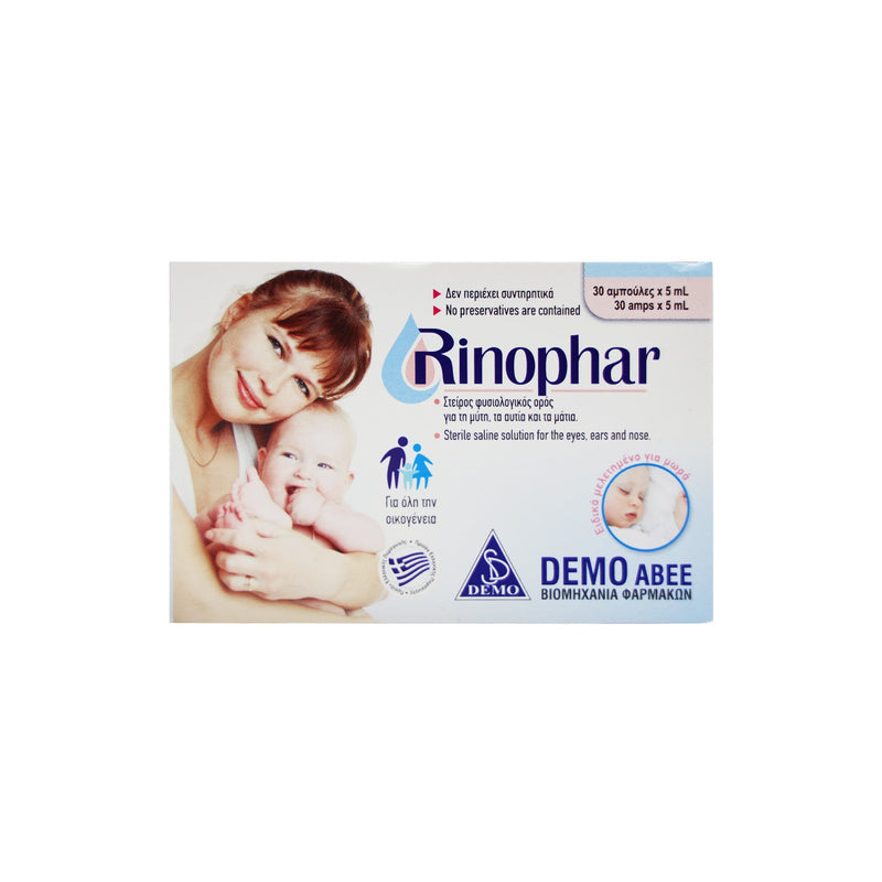 Rinophar Sterile Sol 5ml Amp X 30&