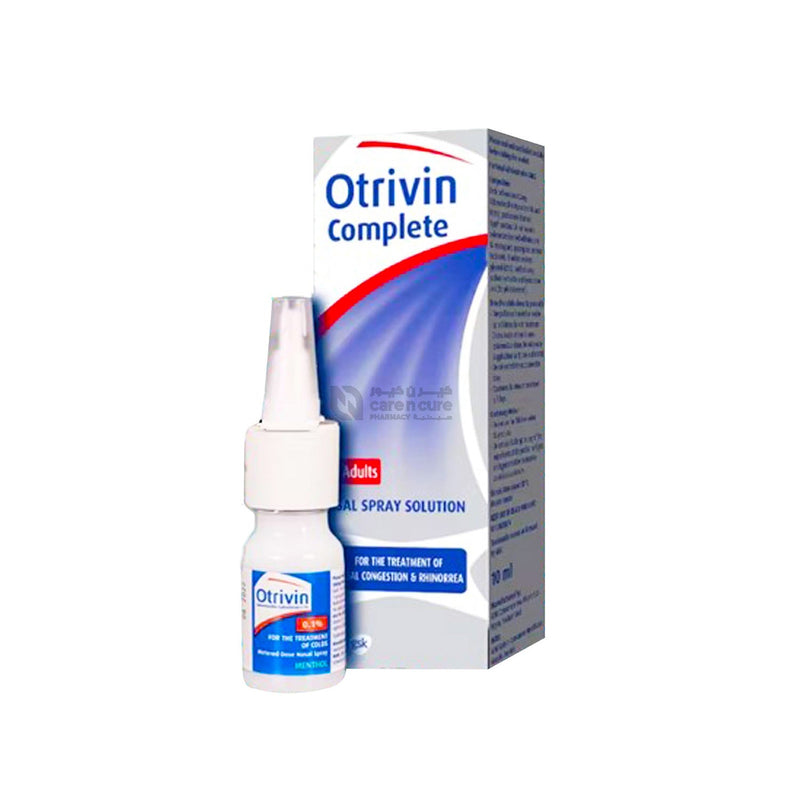 Otrivin Complete Adult Nasal Spray 10ml