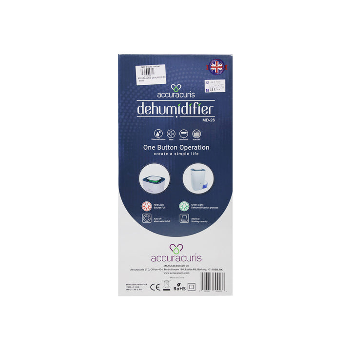 Accuracuris Dehumidifier MD-26