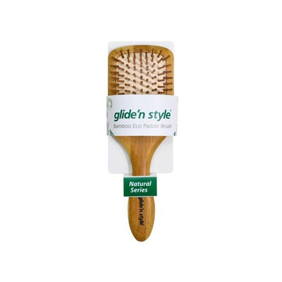 Glide'N Style Bamboo Eco Paddle Brush Gs-248