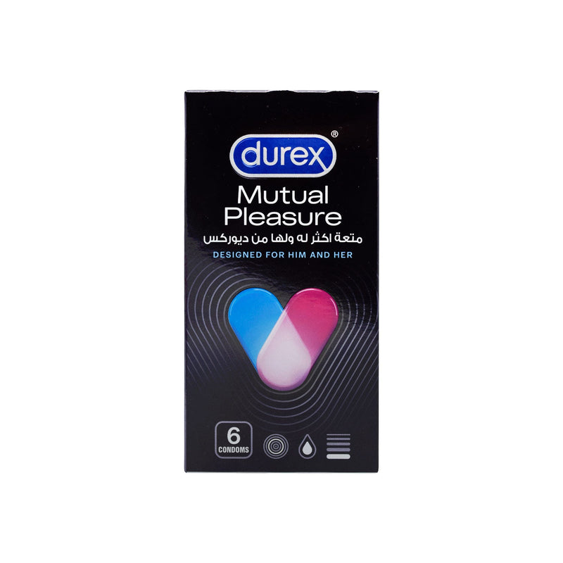 Durex Mutual Pleasure Condoms 6 Pieces,