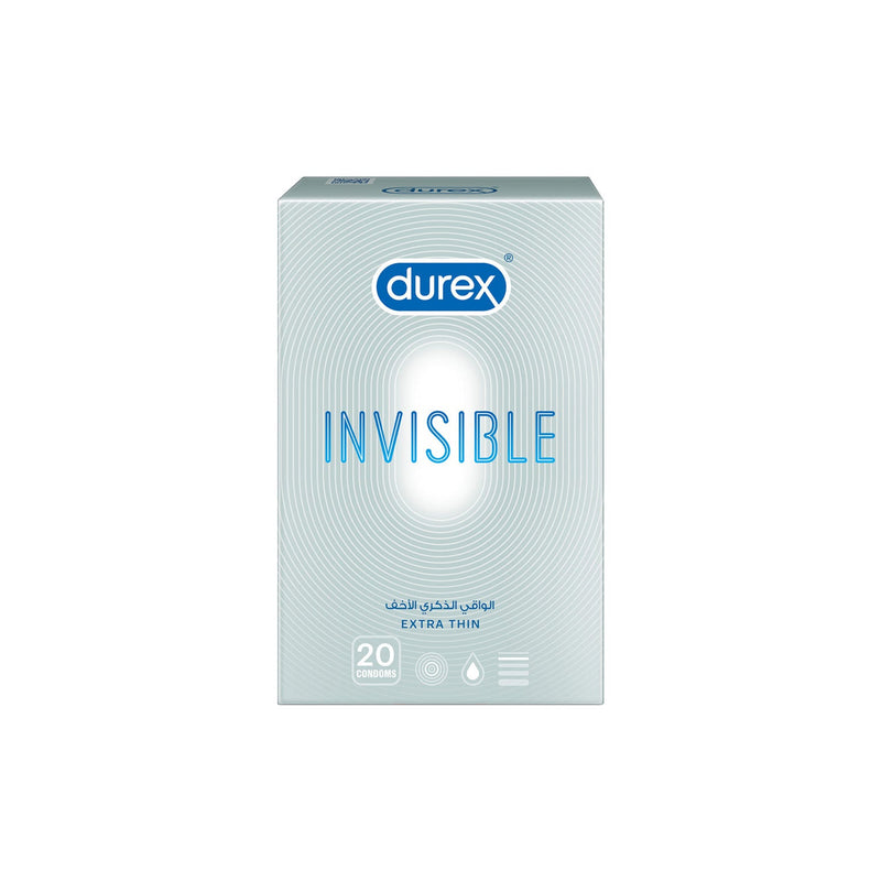 Durex Invisible Condom 20 Pieces,