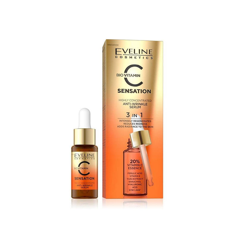 Eveline C Sensation Highly Concentrated Anti-Wrinkle Face Serum 18Ml