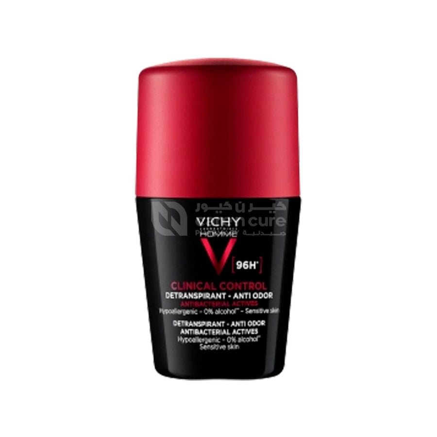 Vichy Vh Deo Roll Clinical Control 96H Men 50ml