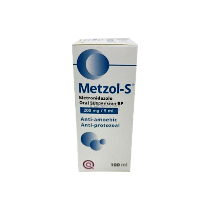 Metzol-S 200Mg/ 5 ml Suspension 100ml