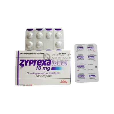 Zyprexa 10 Mg Velotab 28 Pieces