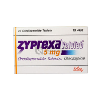 Zyprexa 5Mg Velotab 28 Pieces