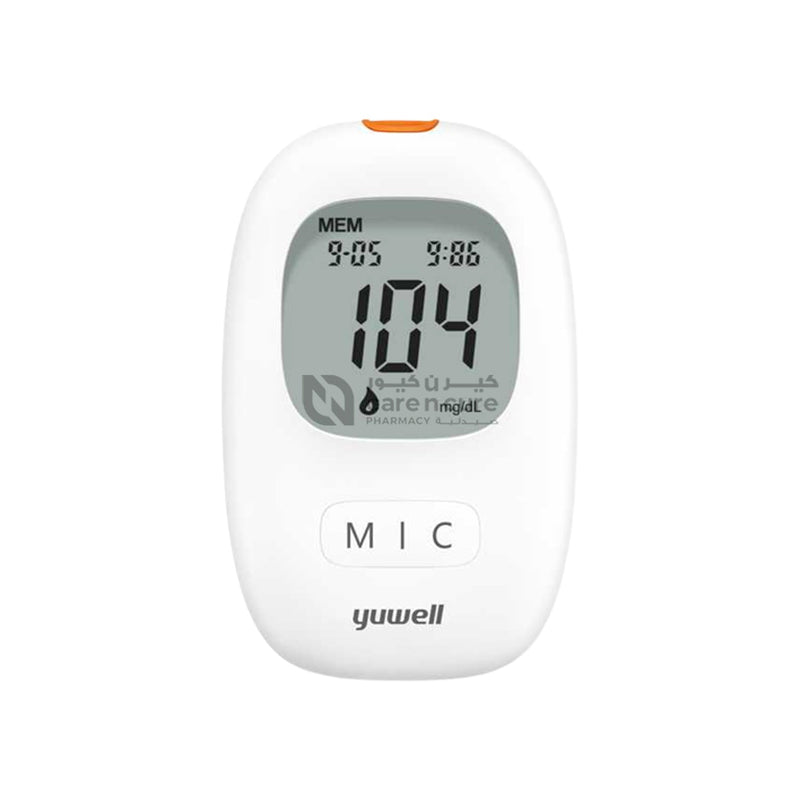 Buy Yuwell Blood Glucose Meter 710 Online at Best prices in Qatar CarenCure pharmacy
