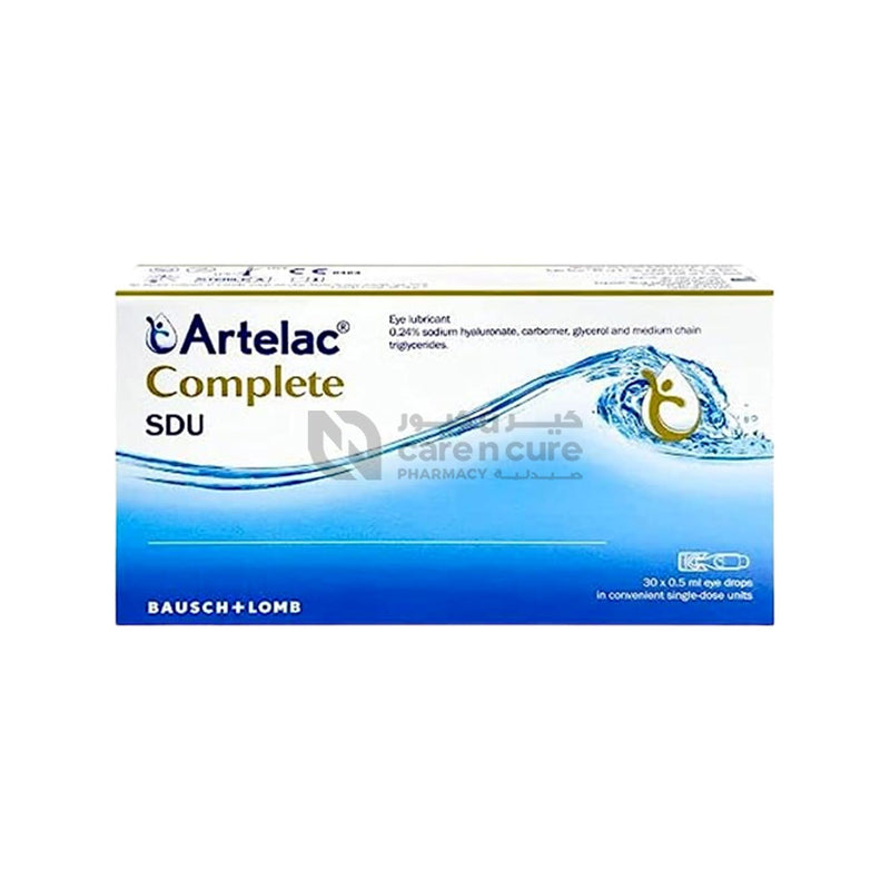 Artelac Complete Sdu 0.5ml X 30 Pieces