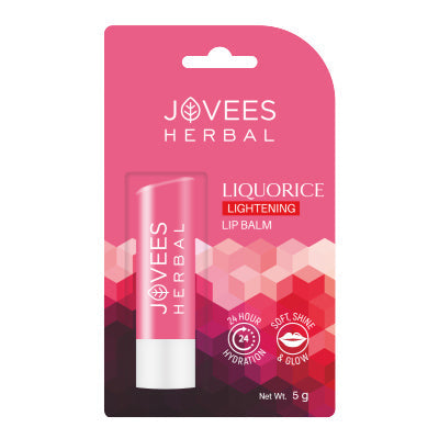 Jovees Liquorice Lightening Lip Balm 5g