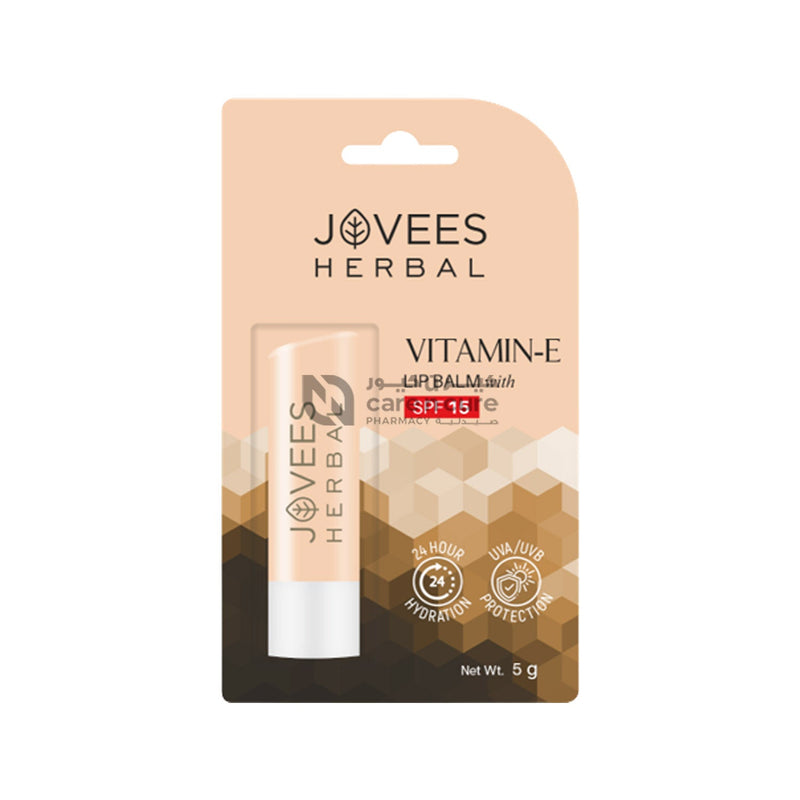 Buy Jovees Vitamin E Lip Balm With Spf 15 5g Online at Best prices in