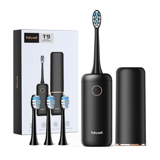 Fairywill T9 Portable Travel Size Toothbrush