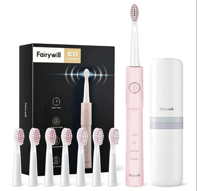 Fairywill E11 Electric Tooth Brush (Pink)