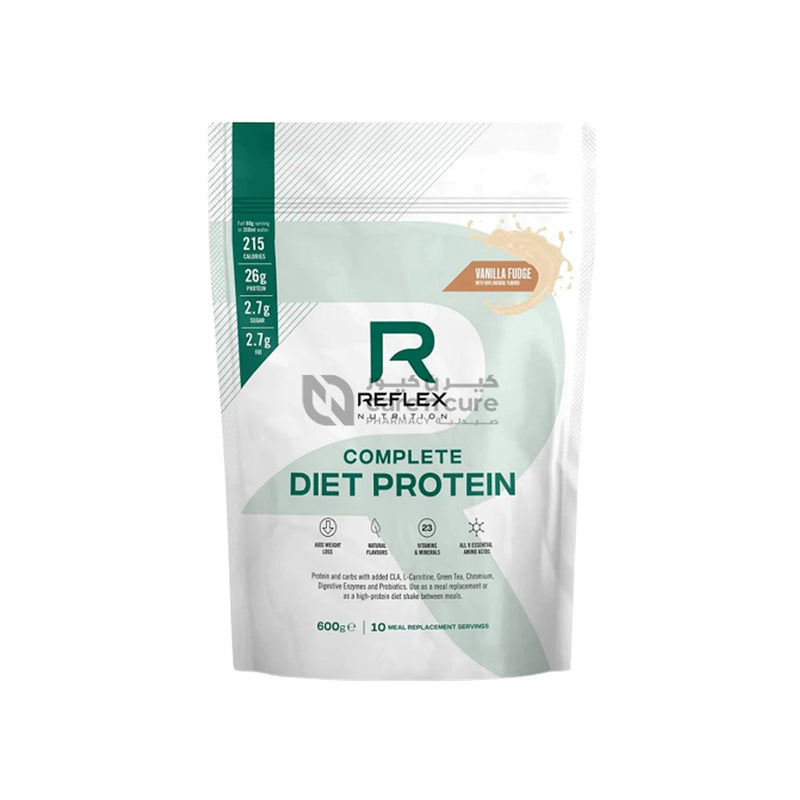 Sh Complete Diet Protein Vanilla Fudge 600gm - Reflex