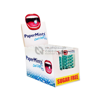 Papermints Sugar Free Coolcaps 18 Pieces Tube X 32 Pieces,