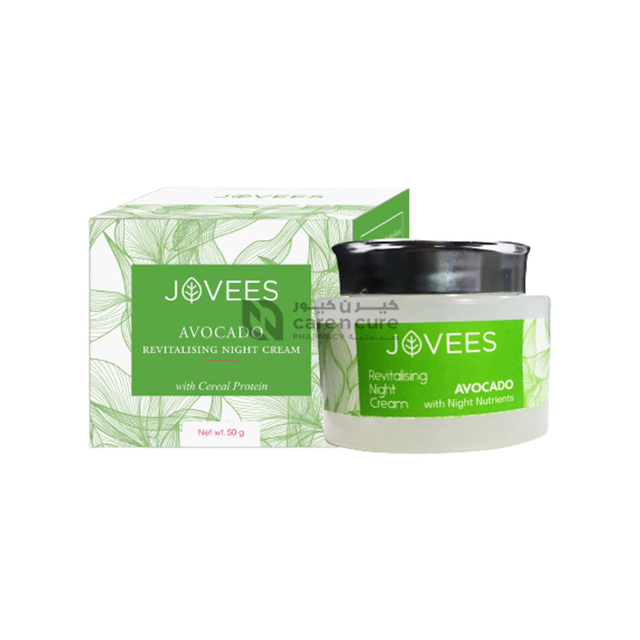 Jovees Avocado Revitis Night Cream 50gm 2 Pieces Offer