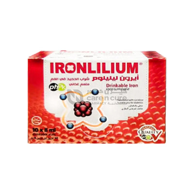 Ironlilium 10X8 ml Drinkable Vials