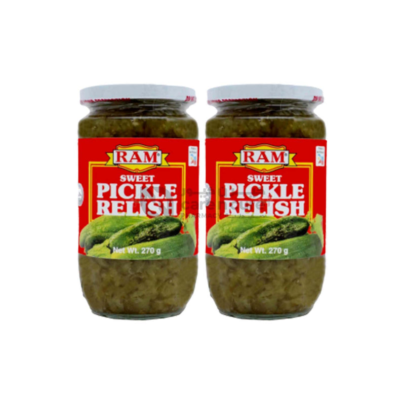 Ram Sweet Relish Pickles 270 gm 2 Pieces Offer