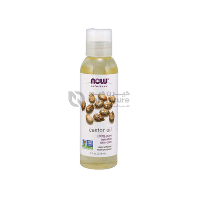 Now Castor Oil 4 Oz 100% Pure (118 ml)