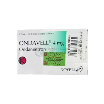 Ondavell 4 mg F/C Tablets 12 Pieces