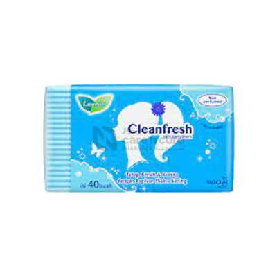 Laurier Clean Fresh Panty Liners Np 40 Pieces