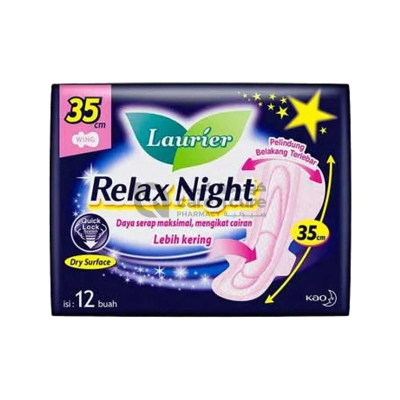 Laurier Relax Night Bag12 Pieces 35cm Wing