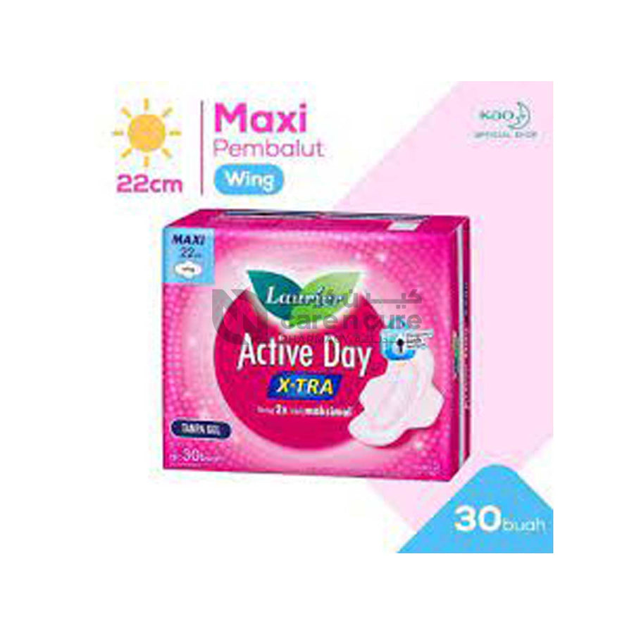 Laurier Active Day X-Tra 30 Pieces 22cm