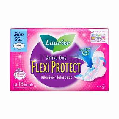 Laurier Active Day Flexi Protect Wing 18 Pieces 22cm