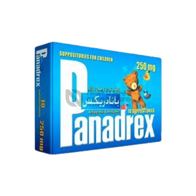 Panadrex 250Mg Suppository 10 Pieces
