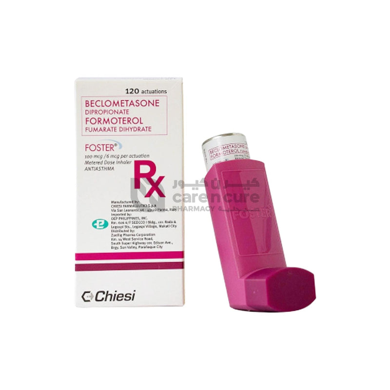 Foster Beclometasone Formoterol Inhaler