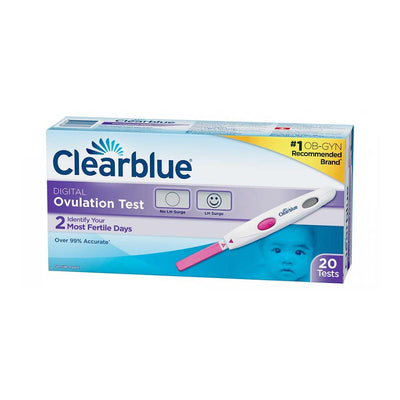 Clear Blue Digital Ovulation Test 10 Pieces