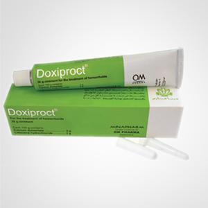 Doxiproct Plus Ointment 20 gm (Original Prescription Is Mandatory Upon Delivery)