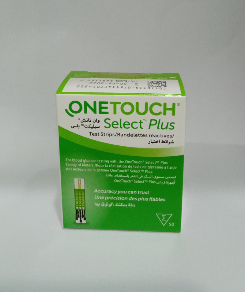 One Touch Select Plus Strips 50&