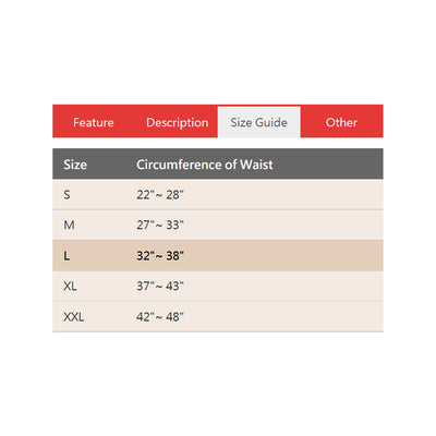 Super Ortho 11 Abdominal Binder A5-100 (L-32"~ 38")