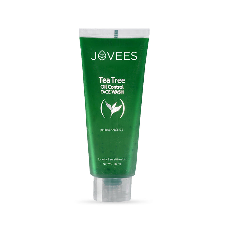 Buy Jovees Face Wash Tea Tree Oil Control 50ml Online at Best prices in