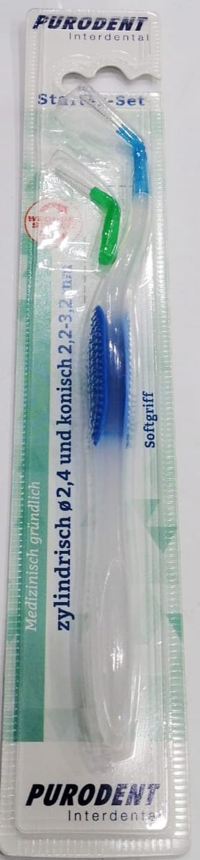 Purodent Interdental Set With Holder 7072 (Bk0828) 