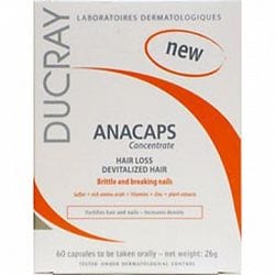Ducray Anacaps Conc Cap 60's