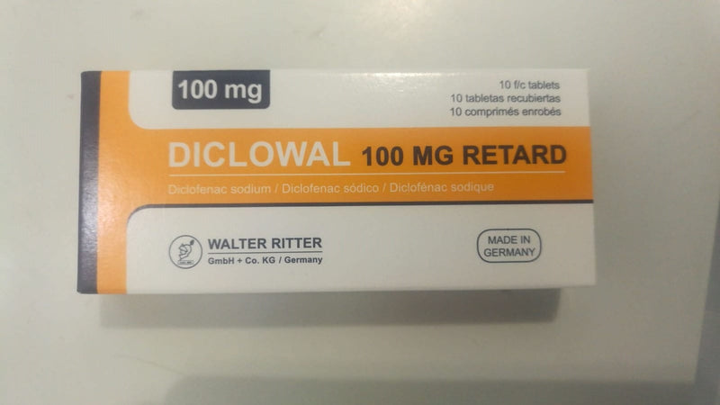 Diclowal Ret.100mg Tablets 10&