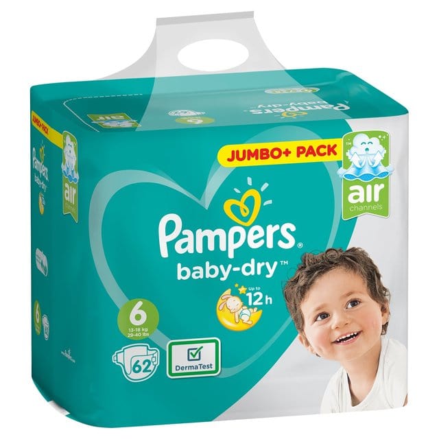 Pampers ml Diaper M7 S6 2X62 Jcp 