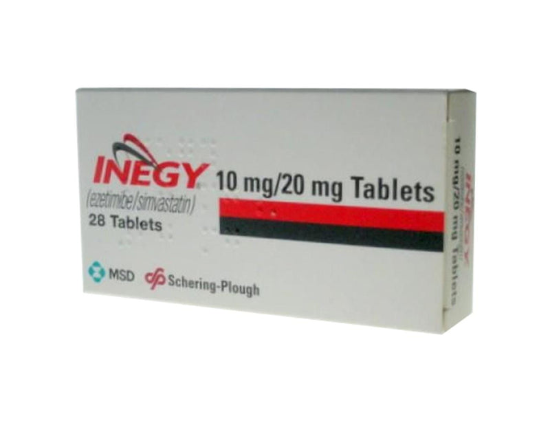 Inegy 10Mg/20mg Tablets - 28&