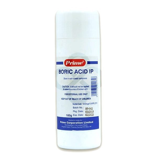 Prime Boric Acid Powder 100 gm 