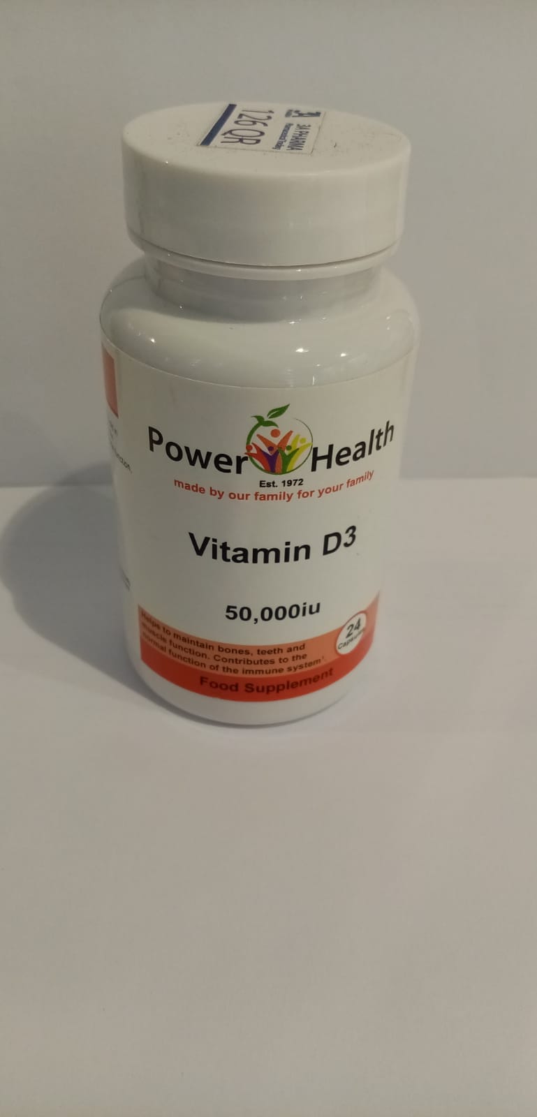 Power Health Vit D3 50000Iu Cap 24&
